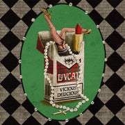 the album cover for Luvcat - Vicious Delicious