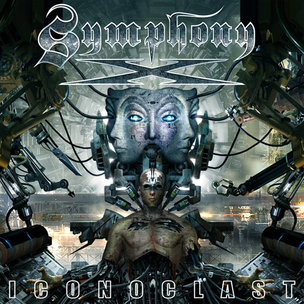 the album cover for Symphony X - Iconoclast [Indie Exclusive Clear Vinyl]