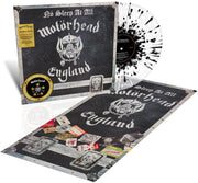the album cover for Motörhead - No Sleep At All (Blk) [Clear Vinyl] (Wht) (Aniv) (Spla)