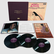 the album cover for Freni /Pavarotti / Wiener Philharmoniker - Puccini: Madama Butterfly [180g 3 LP]