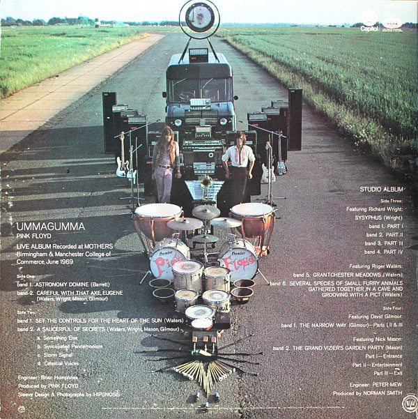 Pink Floyd : Ummagumma (2xLP, Album, RP, Los)