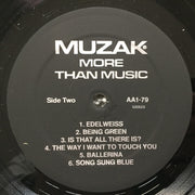 Various : More Than Music - Muzak  (LP)
