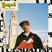 the album cover for Brógeal - Tuesday Paper Club [Blue Vinyl]