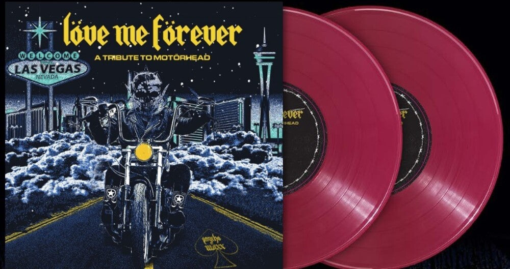 the album cover for Love Me Forever: Tribute Motorhead (Oxblood) / Var - Love Me Forever: Tribute Motorhead (Oxblood) / Var