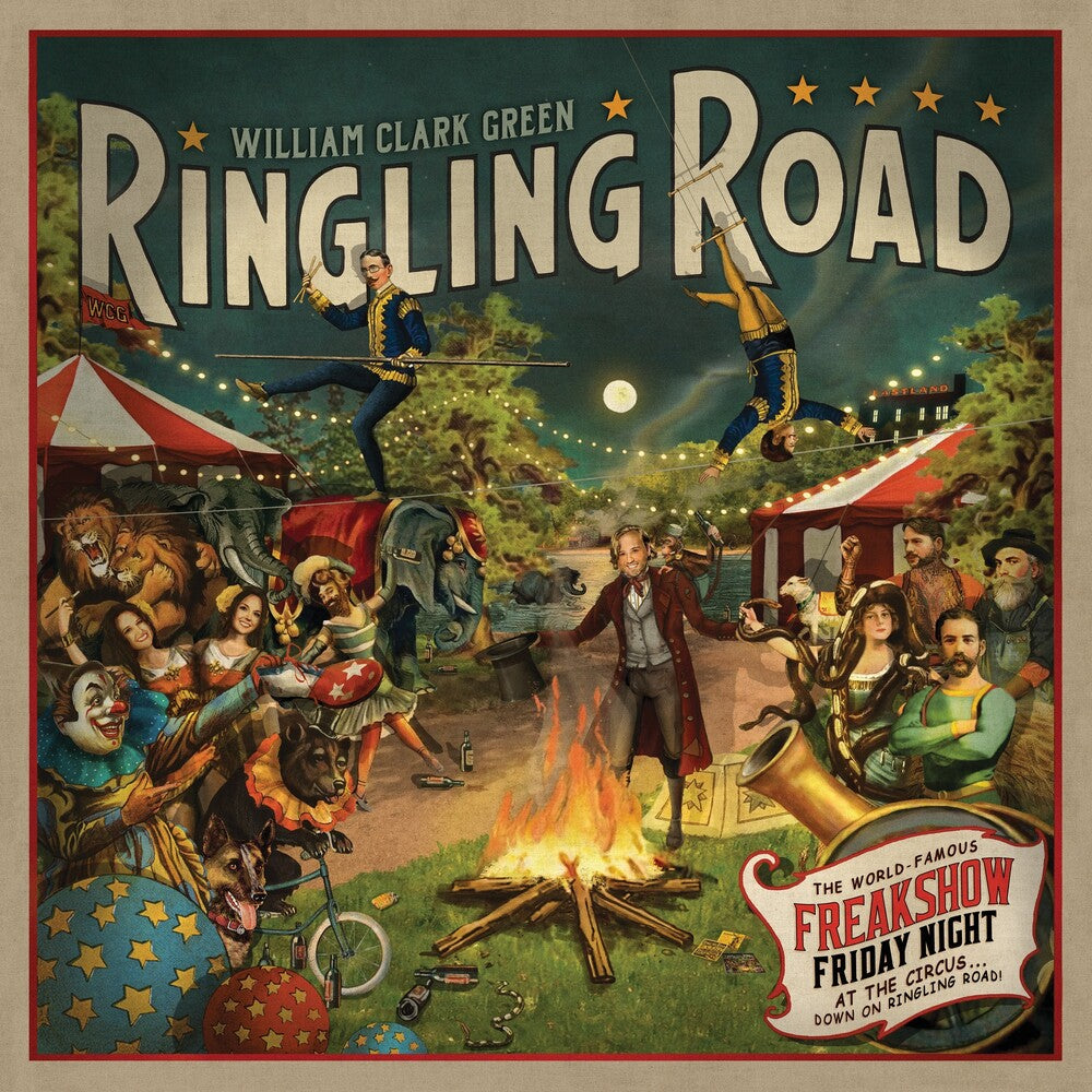 the album cover for William Green  Clark - Ringling Road (10th Year Anniversary)