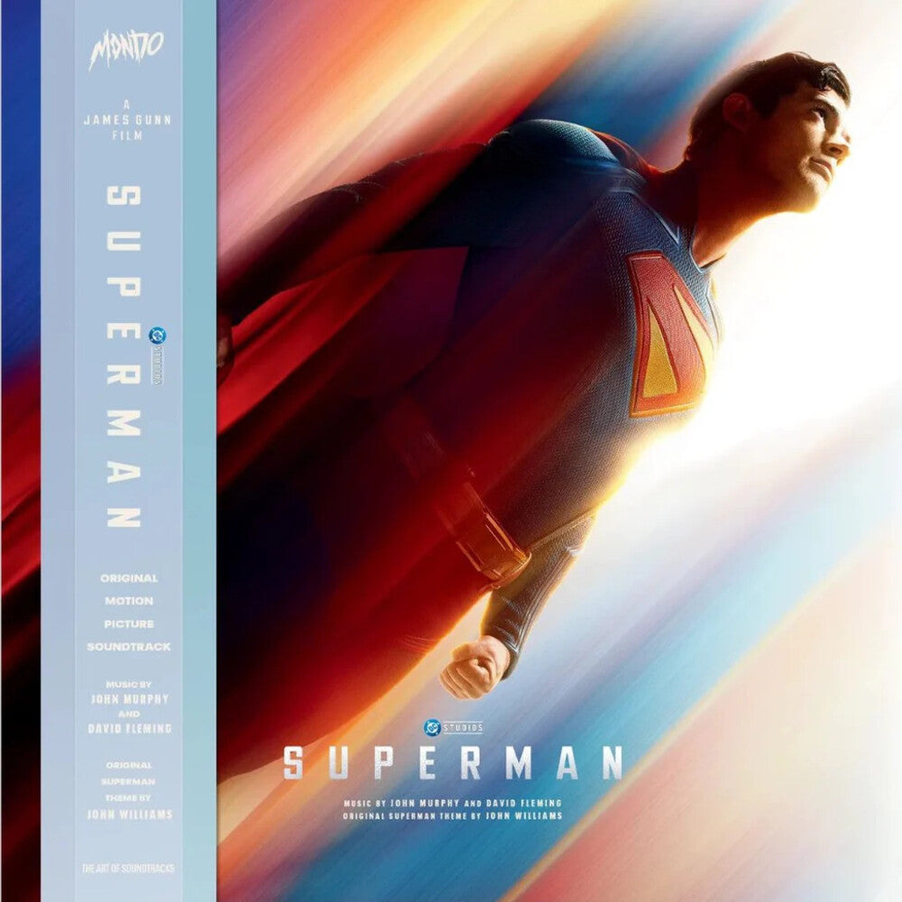 the album cover for David Fleming - Superman - O.S.T. [Colored Vinyl]