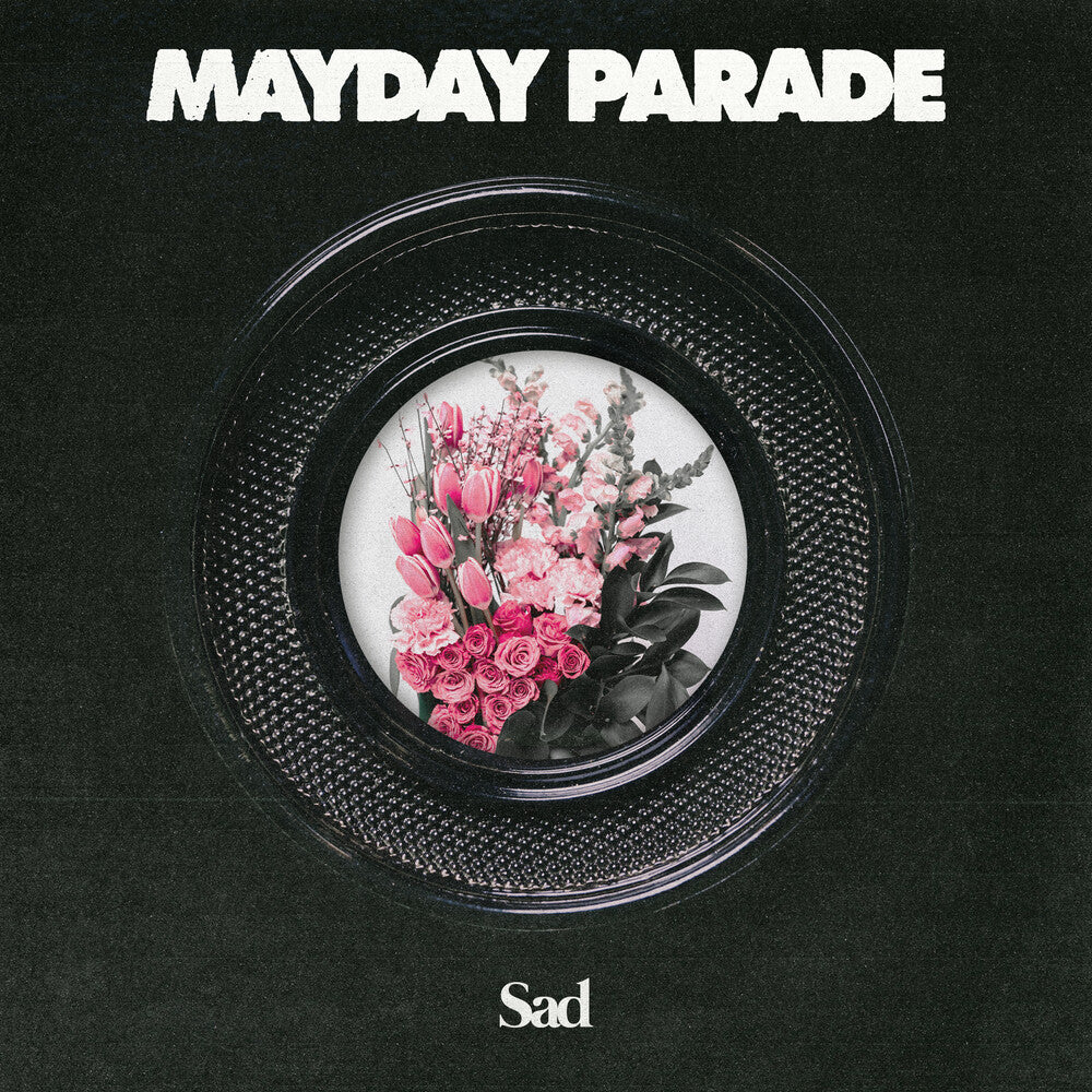 the album cover for Mayday Parade - Sad [Colored Vinyl]