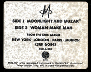 M (2) : Moonlight And Muzak (12", Promo)