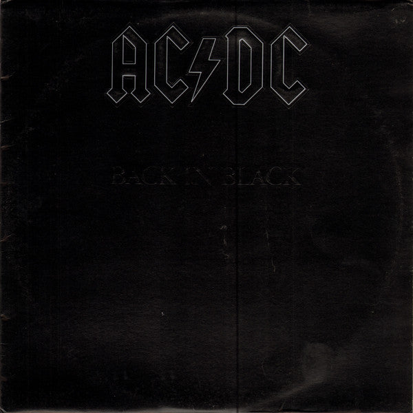 AC/DC : Back In Black (LP, Album, AR,)