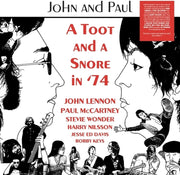 the album cover for John & Paul - Toot & A Snore In '74