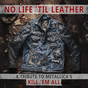 the album cover for No Life 'til Leather - Tribute To Metallica's / Va - No Life 'til Leather - Tribute To Metallica's / Va
