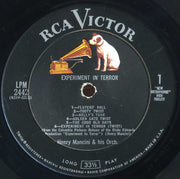 Henry Mancini : Experiment In Terror (Music From The Motion Picture) (LP, Album, Mono, Hol)