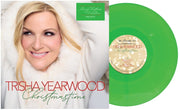the album cover for Trisha Yearwood - Christmastime [Green Vinyl]