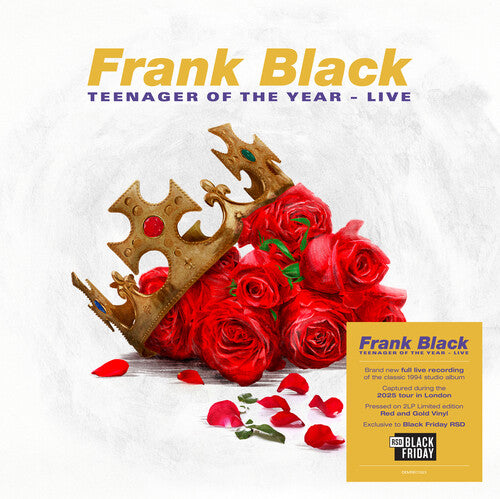 Frank Black, Teenager Of The Year-Live - Limited 140-Gram Red & Gold Colored Vinyl [Import] (Mint (M)) (LP, Album)