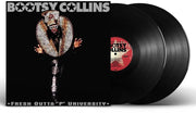 the album cover for Bootsy Collins - Fresh Outta P University (Spa)