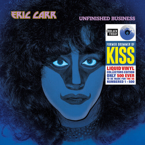 Eric Carr, Unfinished Business: The Liquid Vinyl Numbered Edi (Mint (M)) (LP, Album)