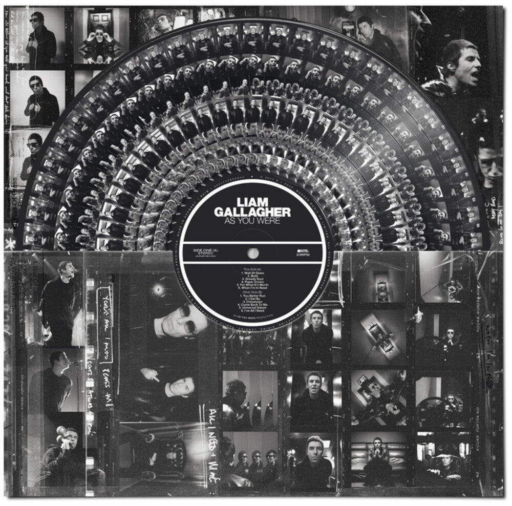 the album cover for Liam Gallagher - As You Were