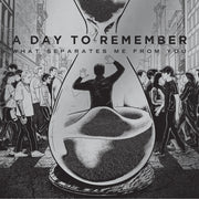the album cover for A Day To Remember - What Separates Me From You (15th Anniversary) -  [Transparent Sea Glass vinyl]