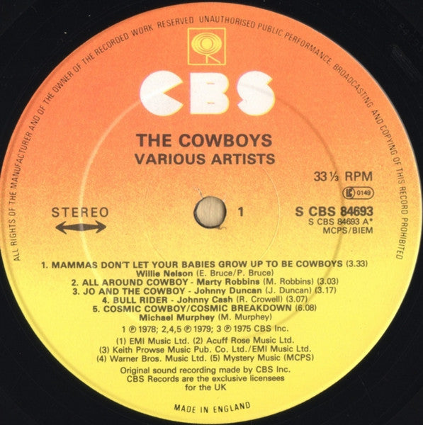 Various : The Cowboys (LP, Comp)