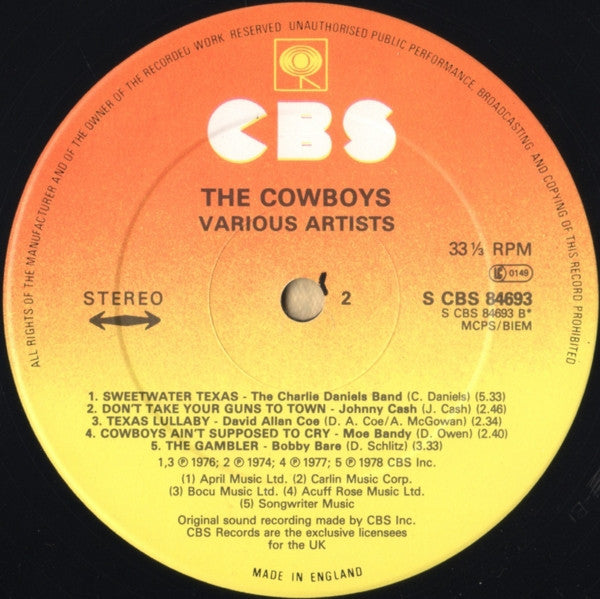 Various : The Cowboys (LP, Comp)