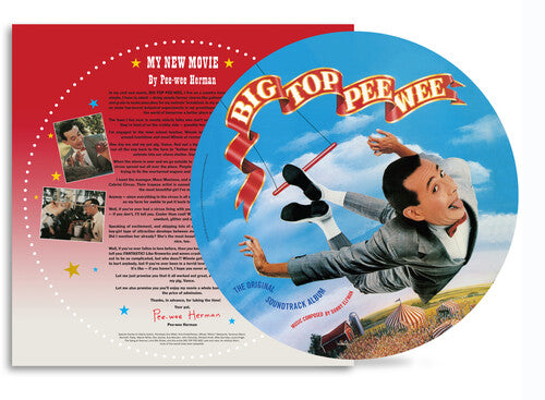 Danny Elfman, Big Top Pee-Wee (Original Soundtrack) (Mint (M)) (LP, Album)