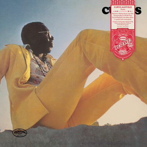 Curtis Mayfield, Curtis (Rhino Reserve) (BF25 EX) (Mint (M)) (LP, Album)