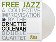 the album cover for Ornette Coleman  Double Quartet - Free Jazz [Colored Vinyl] [Limited Edition] [180 Gram] (Wht) (Hol)