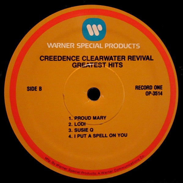 Creedence Clearwater Revival : Greatest Hits (3xLP, Comp, Ele)