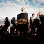 the album cover for Joshua Idehen - I Know You’re Hurting, Everyone Is Hurting, Everyone Is Trying, You Have Got To Try [Transparent Yellow LP]