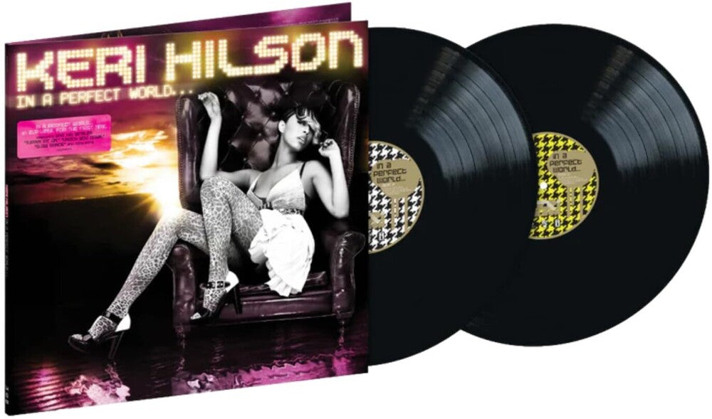 the album cover for Keri Hilson - In A Perfect World...