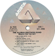 The Allman Brothers Band : Reach For The Sky (LP, Album, San)