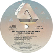 The Allman Brothers Band : Reach For The Sky (LP, Album, San)