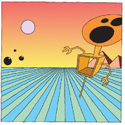 the album cover for Dismemberment Plan - Emergency & I [Orange]