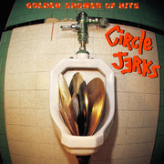 the album cover for Circle Jerks - Golden Shower Of Hits [Clear Yellow Vinyl]