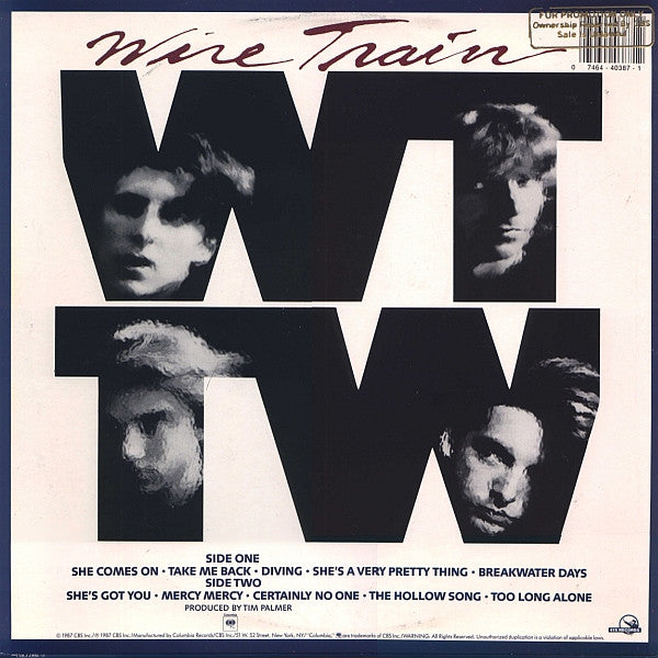 Wire Train : Ten Women (LP, Album, Car)