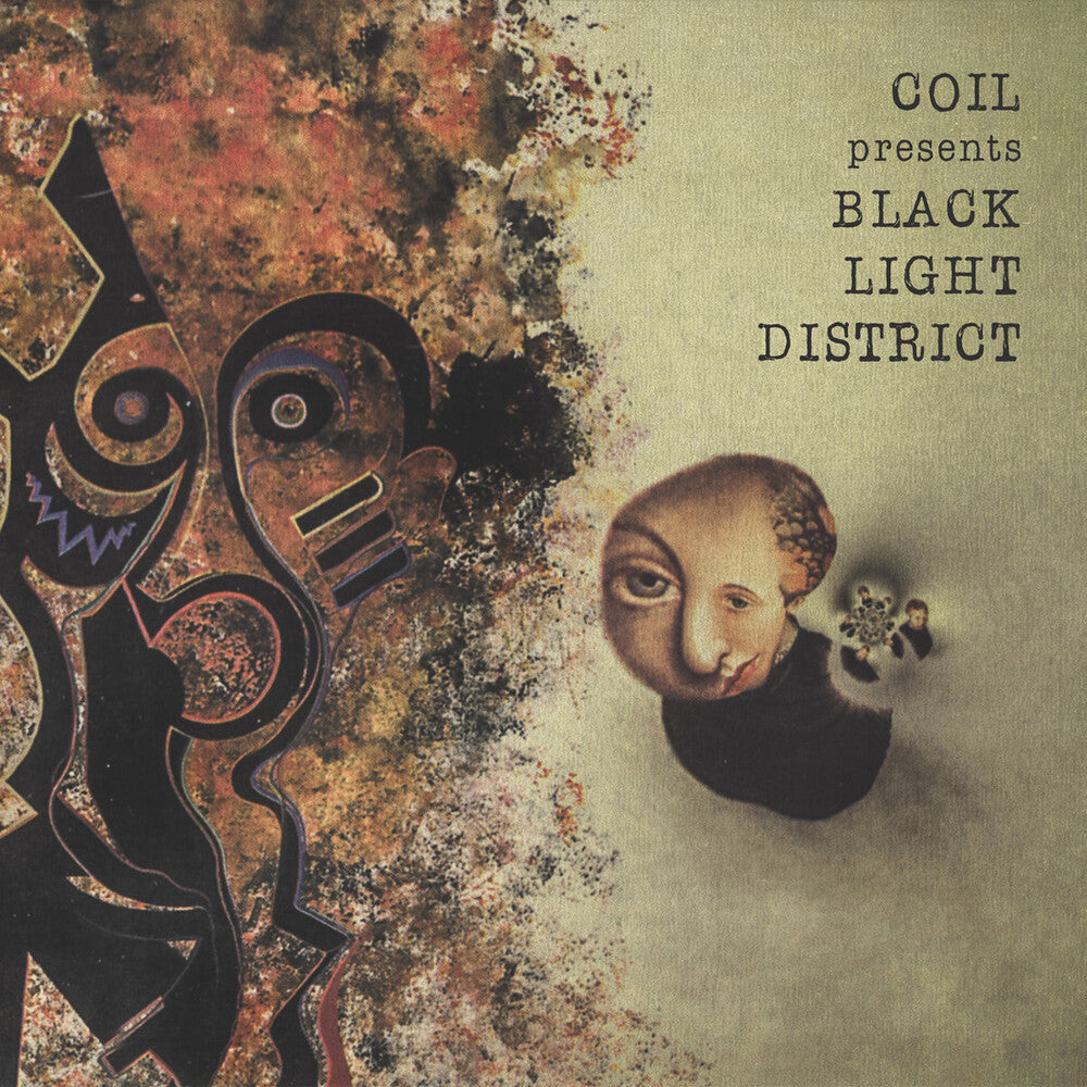 the album cover for Coil - Black Light District [Colored Vinyl] (Wht) (Can)
