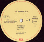 Iron Maiden : Women In Uniform (12", EP, Tex)