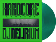 the album cover for DJ Delirium - Hardcore Legends [Green 180 Gram]