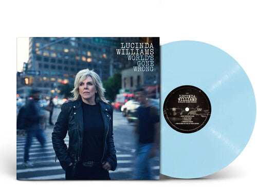 Lucinda Williams - World's Gone Wrong (Mint (M)) Rock, Folk World & Country (LP, Album, Blu)