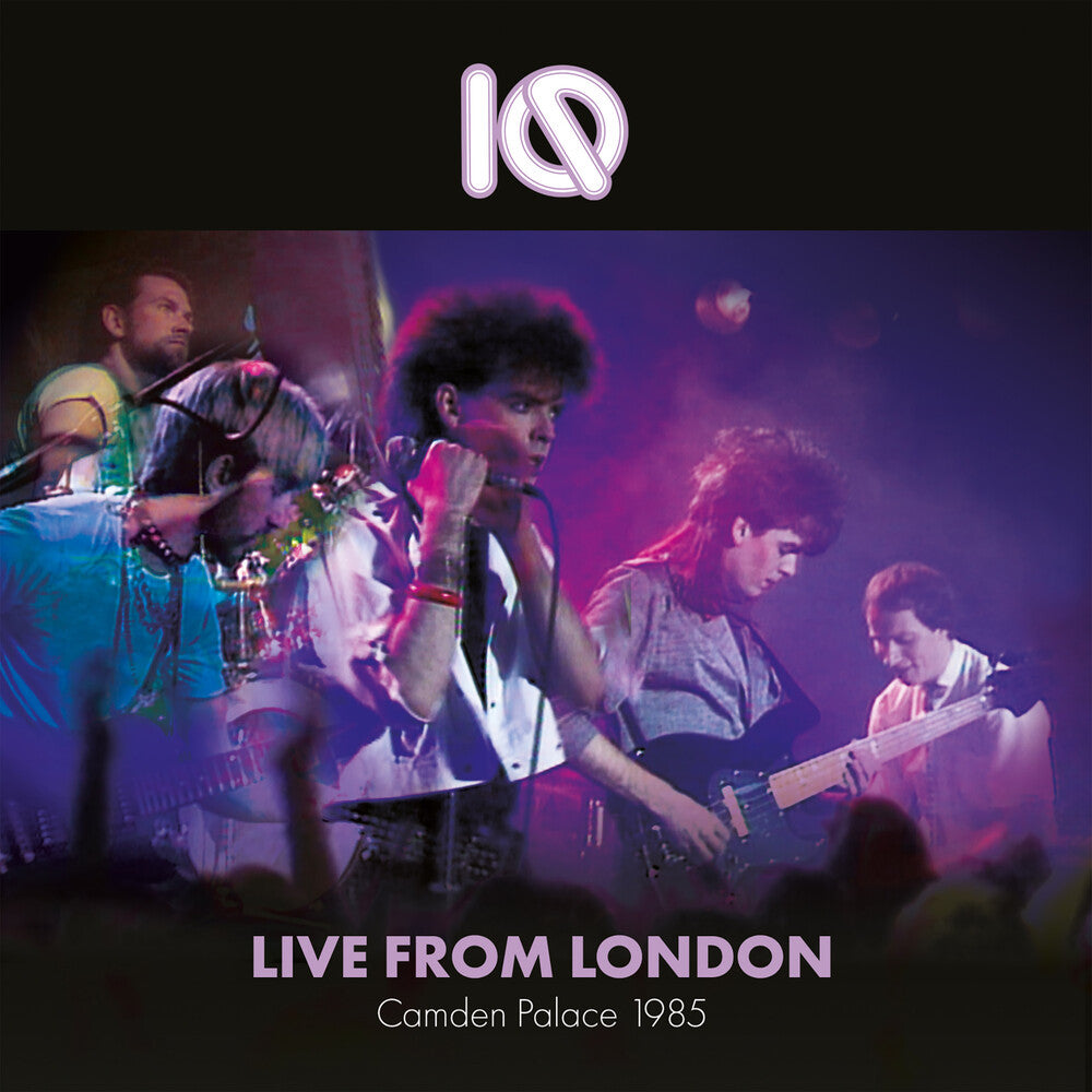 the album cover for Iq - Live From London - Camden Palace 1985 (Wbr) (Uk)