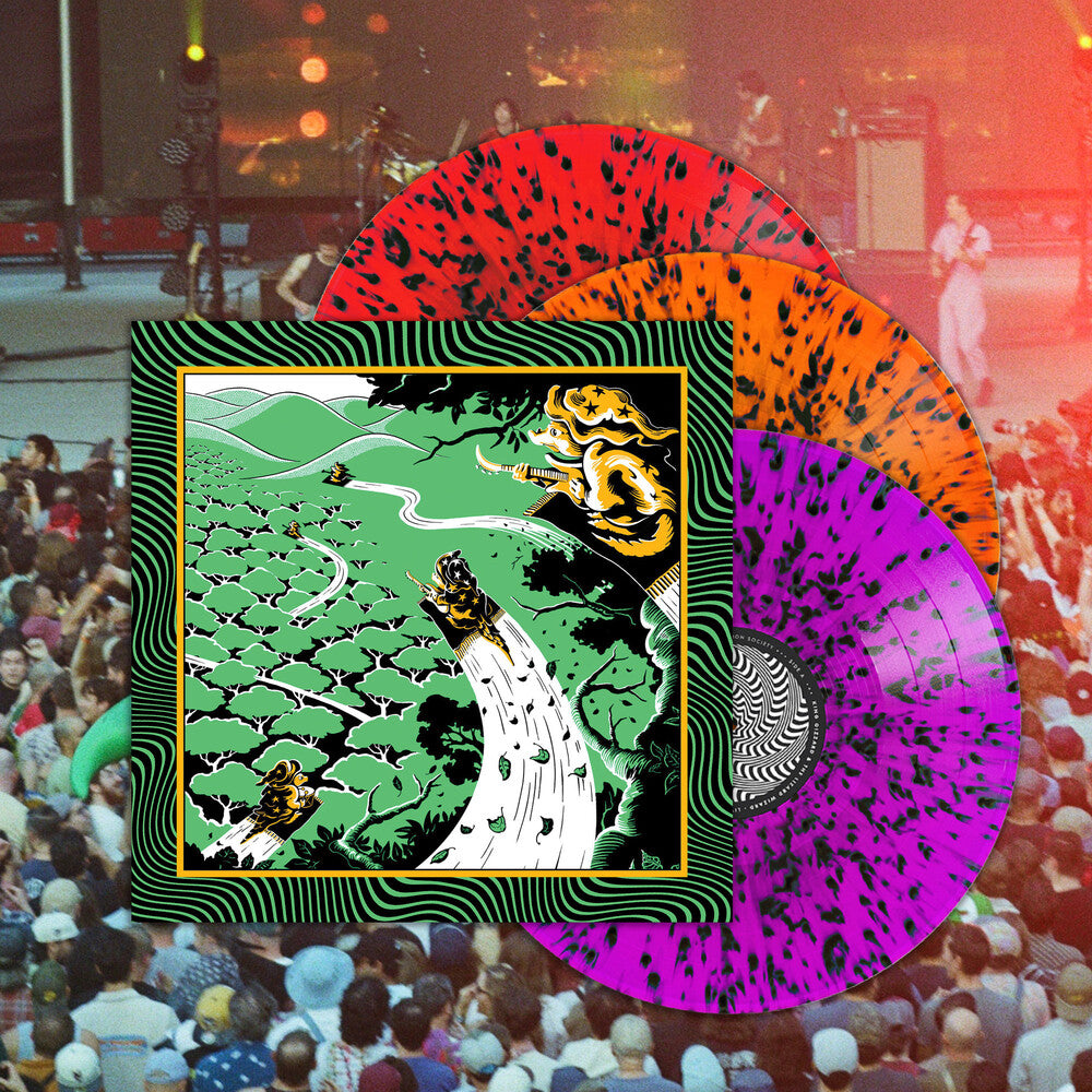 the album cover for King Gizzard And The Lizard Wizard - Live At Forest Hills Stadium '25 [Colored Vinyl] (Gate)