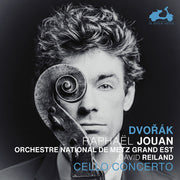 the album cover for Raphael Jouan - Dvorak: Cello Concerto