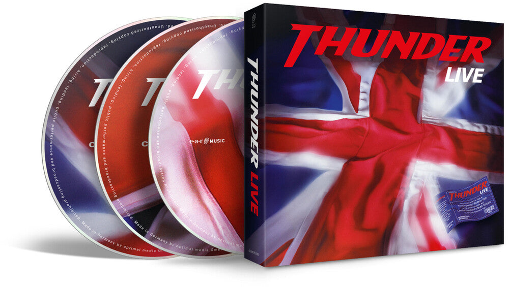 the album cover for Thunder - Live [Digipak] (Uk)