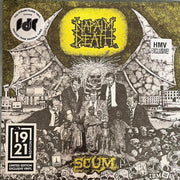 the album cover for Napalm Death - Scum - White Vinyl [Colored Vinyl] (Wht) (Uk)