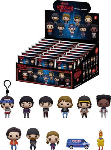 Stranger Things - Series 5 - 3D Foam Bag Clip Blind Bag