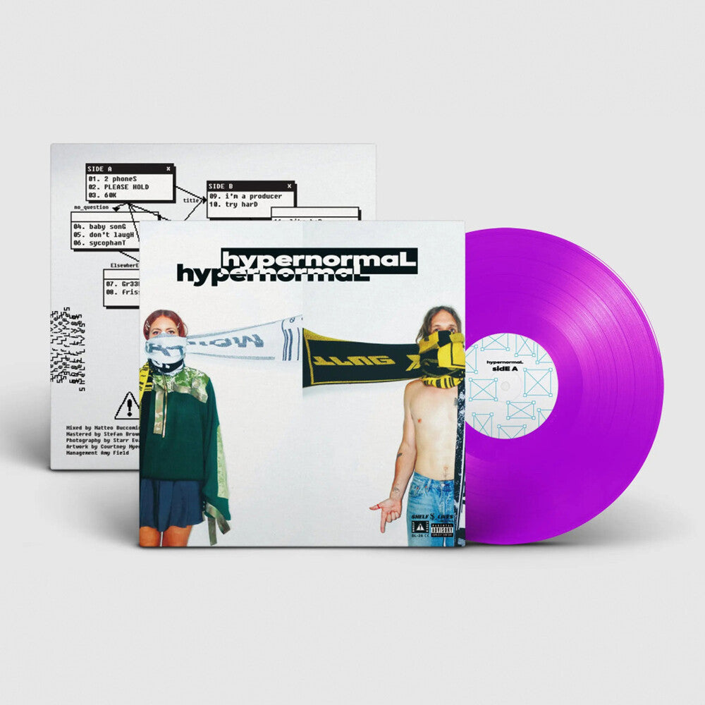 the album cover for Shelf Lives - Hypernormal - Violet [Colored Vinyl]