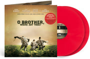 the album cover for Various Artists - O Brother, Where Art Thou? (Original Motion Picture Soundtrack) - 25th Anniversary [Indie Exclusive Dapper Dan Red]