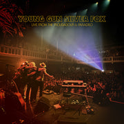the album cover for Young Gun Silver Fox - Live From The Troubadour & Paradiso (Blue) [Colored Vinyl]