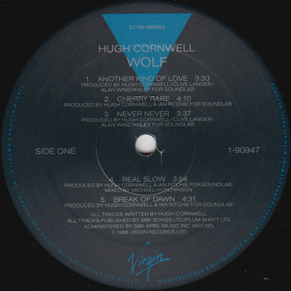 Hugh Cornwell : Wolf (LP, Album, All)