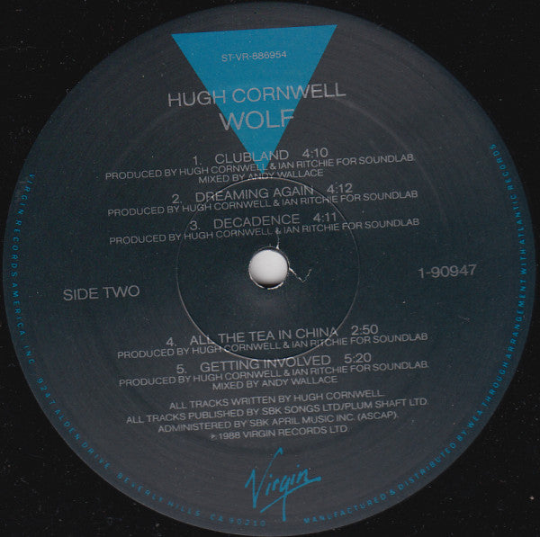 Hugh Cornwell : Wolf (LP, Album, All)